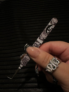 Snake Print Tweezer Collection