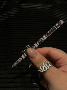 Snake Print Tweezer Collection